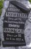Leszczyski: Grzegorz (d. 11 XI 1908) and Dominika (d. in 1937)